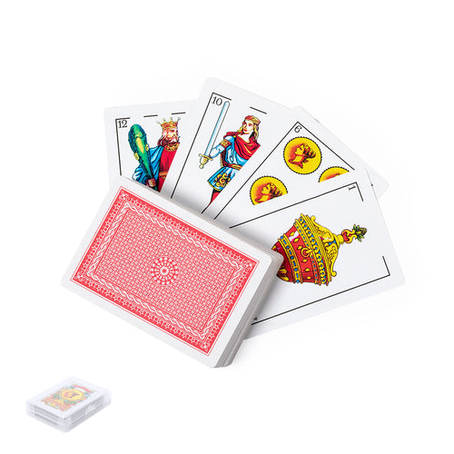 Jeu de cartes espagnol en papier laminé résistant - Tute Personnalise
