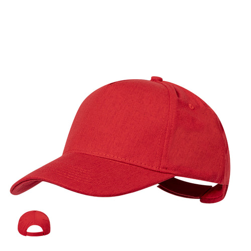 Casquette 5 panneaux de la ligne Nature, composée dune combinaison de coton recyclé et de polyester recyclé - Pickot Personnalise
