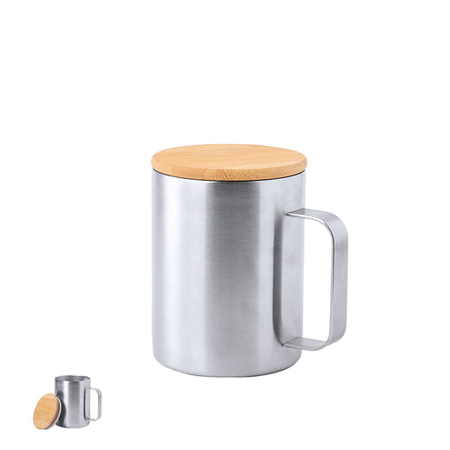 Mug isotherme en acier inoxydable dune capacité de 350 ml - Ricaly Personnalise