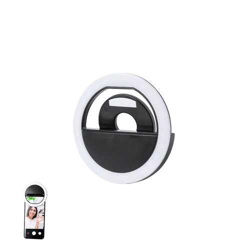 Anneau lumineux LED avec couplage pour smartphone, en ABS résistant - Picmont Personnalise