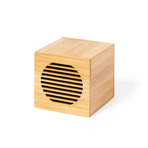 Haut-parleur sans fil de la ligne Nature avec connexion Bluetooth® 5,0 et 3W de puissance, avec batterie au lithium - Teoden Personnalise