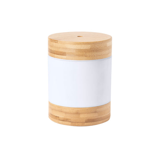 Humidificateur élégant et décoratif de la ligne nature, fabriqué en combinaison de bambou avec PC résistant - Wicket Personnalise