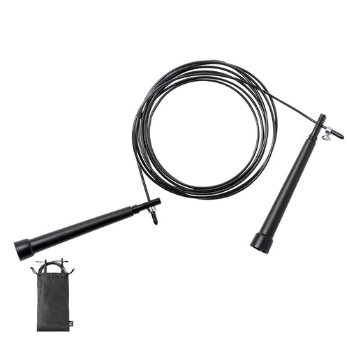 Corde de qualité supérieure, avec corde réglable extra longue de 3 m de long et en acier avec couverture en PVC résistant - Lakex Personnalise