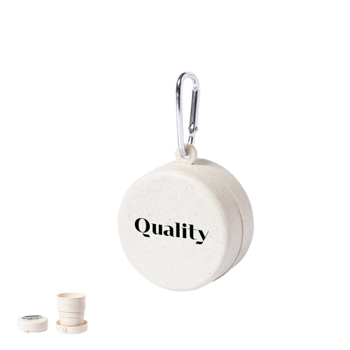 Gobelet pliant original pour les urgences en PP veiné sans BISPHÉNOL A - Sainod Personnalise