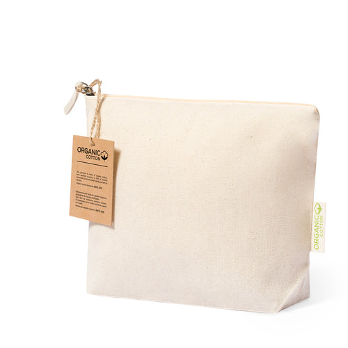 Neceser en coton biologique de 175g /m2 et dans un ton naturel - Boyan Personnalise