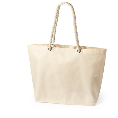 Sac fabriqué en coton durable, 220 g/m², avec des poignées en coton blanc - Kauly Personnalise
