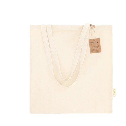 Sac en coton bio de 140g/m2 et dans un ton naturel - Rumel Personnalise