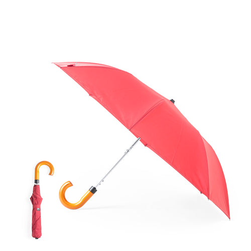 Parapluie pliant de la ligne nature de 100cm de diamètre - Branit Personnalise