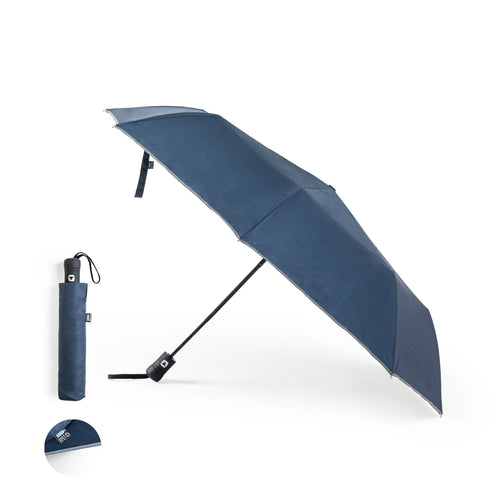 Parapluie pliant de la ligne nature de 100cm de diamètre - Nereus Personnalise