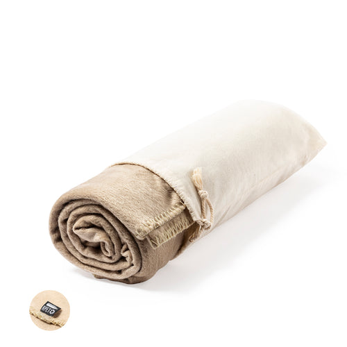 Couverture de qualité supérieure, en polaire RPET de 200/m2, fabriquée à partir de plastique recyclé pour favoriser la réutilisation des déchets plastiques et contribuer à la durabilité de la planète - Bibbly...