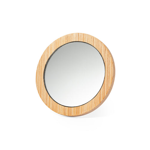 1X miroir de la ligne de la nature en bambou - Arendel Personnalise