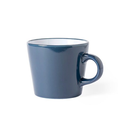 Tasse en céramique d’une capacité de 350 ml, avec un intérieur blanc et un extérieur coloré - Kario Personnalise