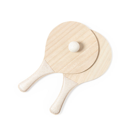 Paire de raquettes de plage de la ligne nature - Saiker Personnalise
