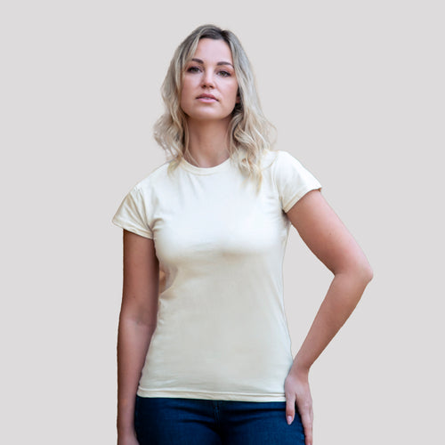 T-shirt pour femme Keya Oranic Natural - Organic WM Personnalise