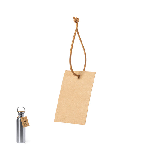 Étiquette hangtag de présentation, en carton recyclé - Canlia Personnalise