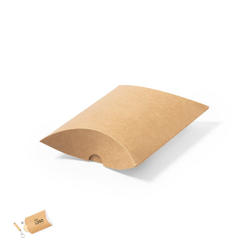 Étui de présentation de taille moyenne, en carton recyclé avec une finition kraft - Handru Personnalise