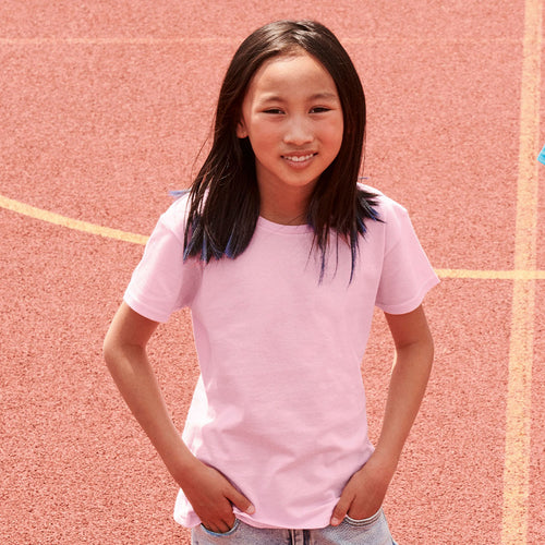 T-shirt pour filles Iconic de Fruit Of The Loom Personnalise