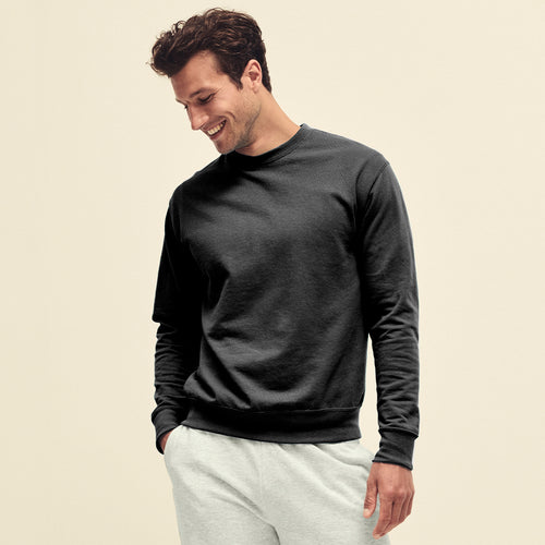 Sweet-shirt pour adultes Lightweight Set-In Sweet de Fruit Of The Loom - Lightweight Set-In Sweat Personnalise
