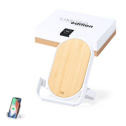 Chargeur sans fil Line Limited Edition Experience distingué avec fonction de support pour les appareils mobiles - Buisson Personnalise