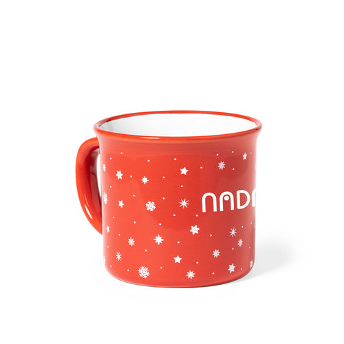 Mug en céramique avec un design de Noël vintage et une capacité de 280 ml - Verdux Personnalise