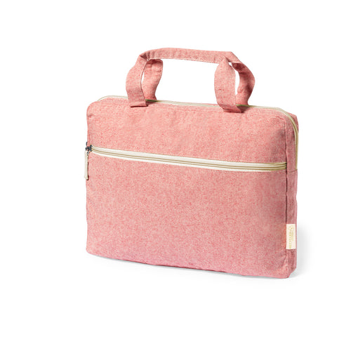 Porte-documents de la ligne Nature en coton recyclé GRS de 275g/m2 - Baiplur Personnalise