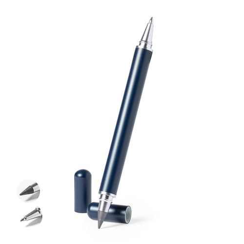Stylo crayon éternel 2 en 1, en métal résistant avec une finition brillante - Holwick Personnalise
