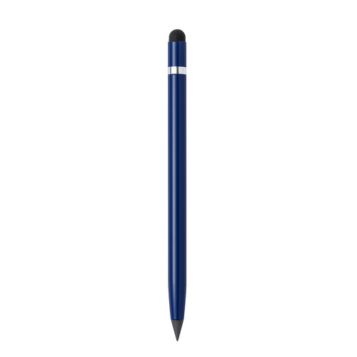 Crayon pointeur éternel, fabriqué en aluminium résistant avec une finition métallique et avec un anneau chromé - Gosfor Personnalise