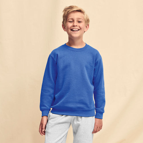 Sweat classique Set-In Fruit Of The Loom pour garçon - Classic Set-In Sweat Personnalise