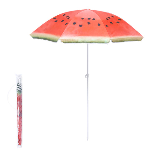 Parasol coloré avec des motifs de fruits - Chaptan Personnalise