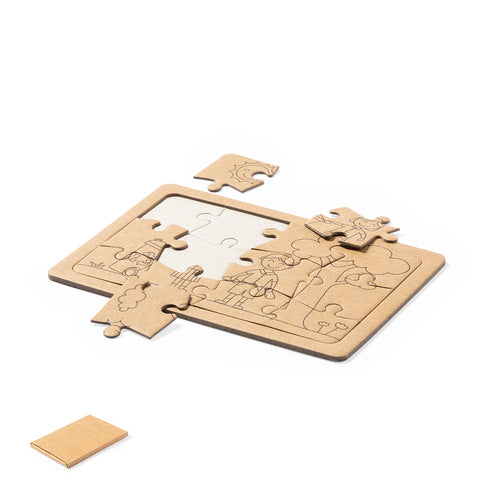 Ensemble de puzzles de la ligne nature en carton recyclé - Clavier Personnalise