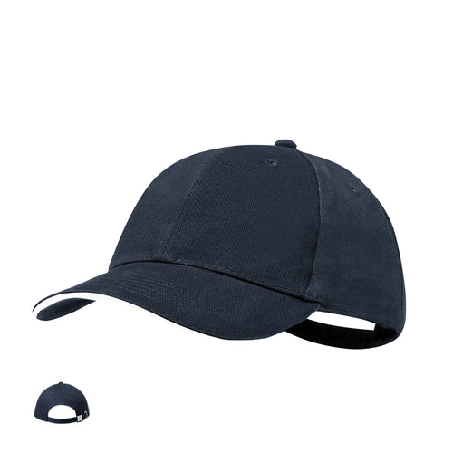 Casquette 6 pans en coton peigné résistant 250g/m2 - Linnea Personnalise
