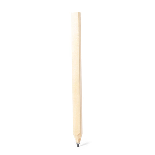 Crayon de menuisier classique en bois naturel et de forme rectangulaire - Delint Personnalise