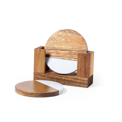 Élégant ensemble de sous-verres de qualité supérieure - Derrol Personnalise