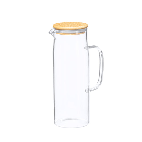 Pichet d'une capacité de 1,25 l, fabriqué en verre borosilicate, qui offre une résistance et une durabilité exceptionnelles, prolongeant sa durée de vie utile et pouvant être réutilisé d'innombrables fois - Dibrix...
