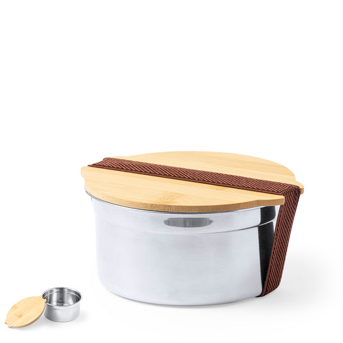 Boîte à lunch d'une capacité de 800 ml en acier inoxydable - Truit Personnalise