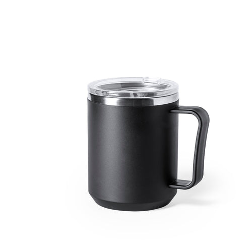 Tasse thermique en acier inox à double paroi et 350ml de capacité de couleur mate - Tikam Personnalise