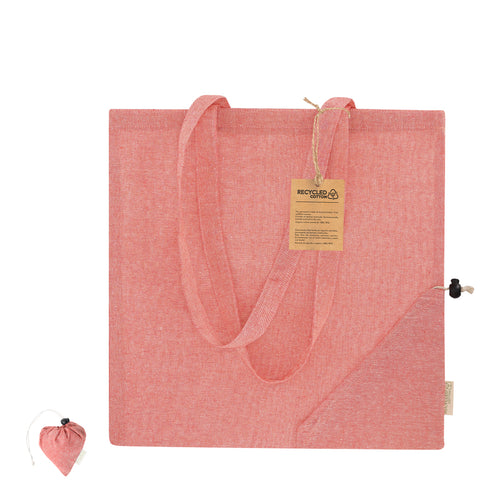 Sac pliable de la ligne nature, en coton recyclé 120g/m2 - Biyon Personnalise