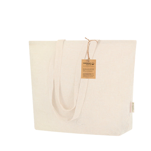 Sac de la ligne Nature, en coton recyclé 140g/m2 - Periad Personnalise