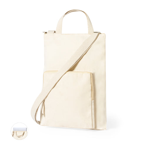 Housse originale pour ordinateur portable, en toile résistante avec une finition naturelle - Leduc Personnalise