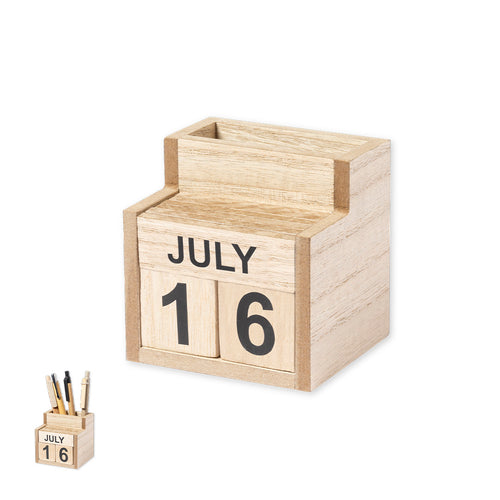 Stylo quantième perpétuel de la ligne nature : il n'est plus nécessaire de changer le calendrier chaque année, avec l'avantage pour l'environnement que cela implique - Laorek Personnalise