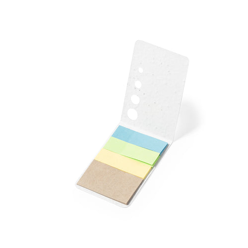 Bloc-notes de la ligne nature, avec des couvertures en papier graine, recyclable et dégradable - Amenti Personnalise