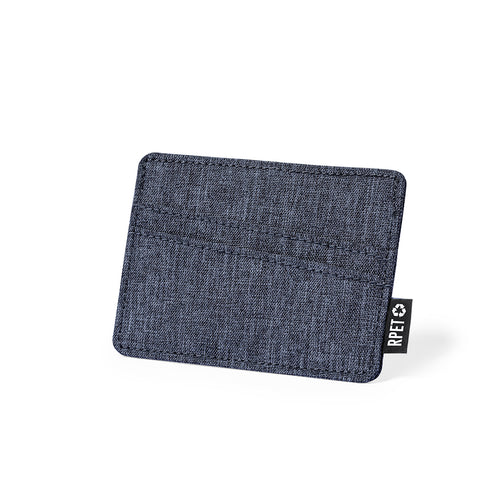Elégant porte-cartes en polyester RPET 300D - Copek Personnalise