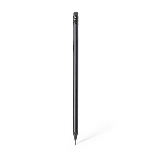 Crayon en bois naturel au fini noir mat - Nexio Personnalise