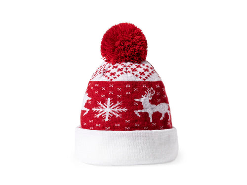 Bonnet original aux motifs de Noël - Elenix Personnalise