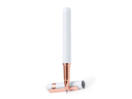 Rouleau élégant spécialement conçu pour le marquage laser avec le logo en rose - Kasey Personnalise