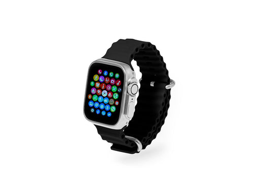Montre connectée multifonction avec un design décontracté, avec connexion Bluetooth® 5 - Connor Personnalise