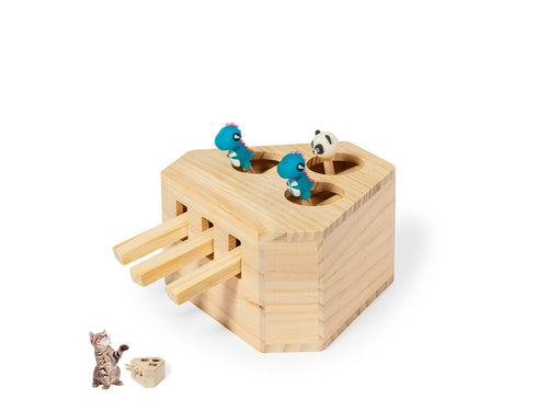 Jeu en bois pour animaux de compagnie - Kesel Personnalise