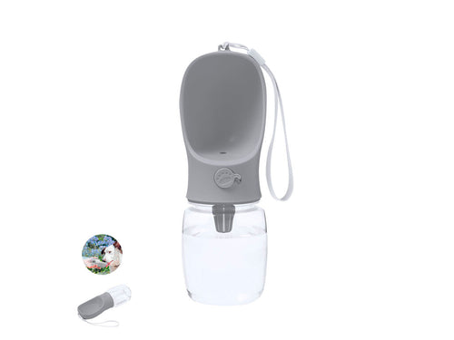 Pratique bidon pour animaux de compagnie de 350 ml, fabriqué en combinaison solide d’ABS et PET - Flaganan Personnalise