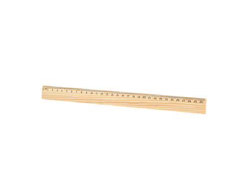 Règle utile de 30 cm en bois - Arnax Personnalise