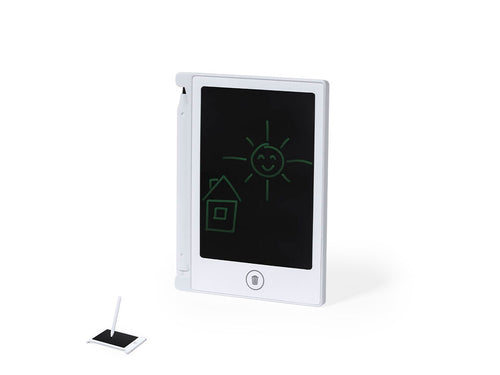 Tablette LCD pour l'écriture en matériau résistant, avec fixation magnétique et support pour le stylet - Arraky Personnalise